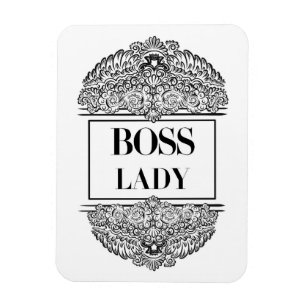 Boss Lady – Elegant Empowerment Magnet