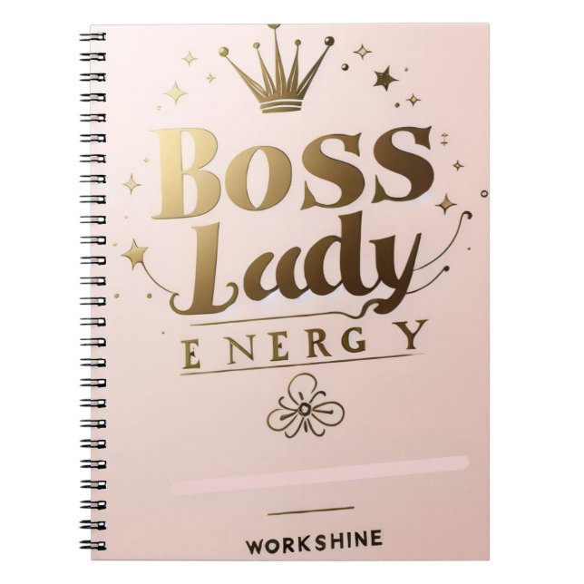 Boss Lady Energy Notebook (Front)