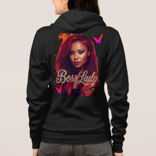 Boss Lady Fire Hoodie