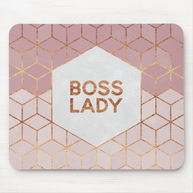 Boss Lady Mouse Pad (Front)