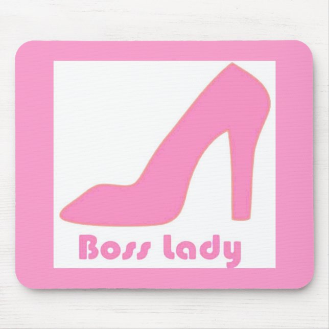 Boss Lady Mouse Pad (Front)