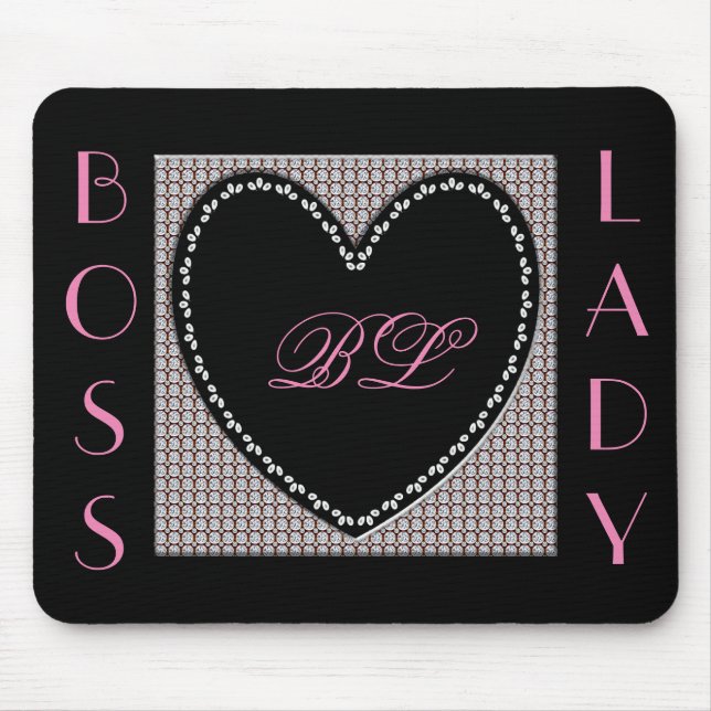 Boss Lady Mousepad (Front)