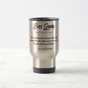 Boss Lady Mug – Empowered Woman Gift, Confidence