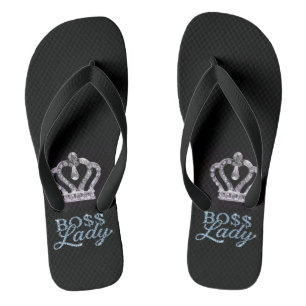 Boss Lady Pair of Flip Flops