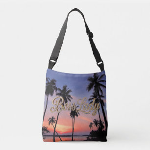 Boss Lady Palm Trees Tote