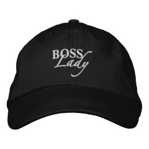 Boss Lady Personalised Adjustable Hat