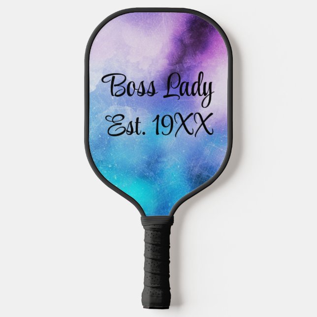 Boss Lady  Pickleball Paddle (Back)