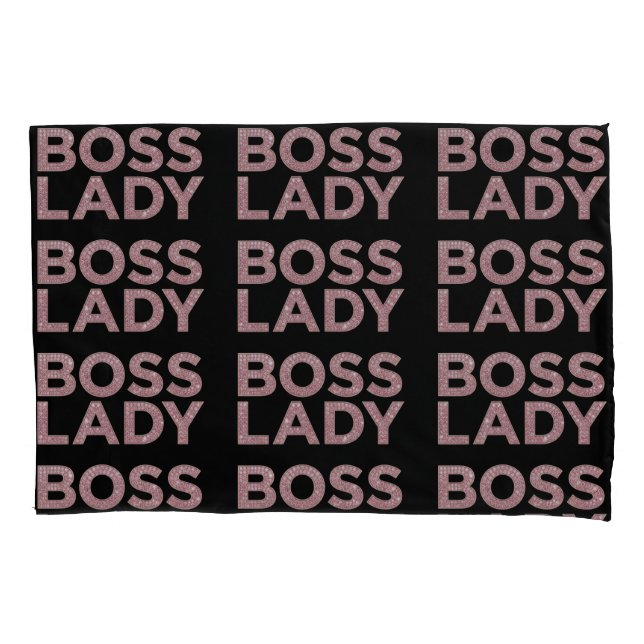 Boss Lady Pillowcase (Front)