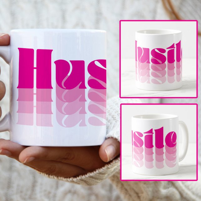 Boss Lady Pink Hustle Coffee Mug (Creator Uploaded)