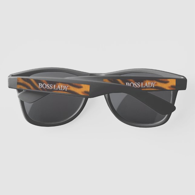 Boss Lady Plastic Sunglasses (Back)