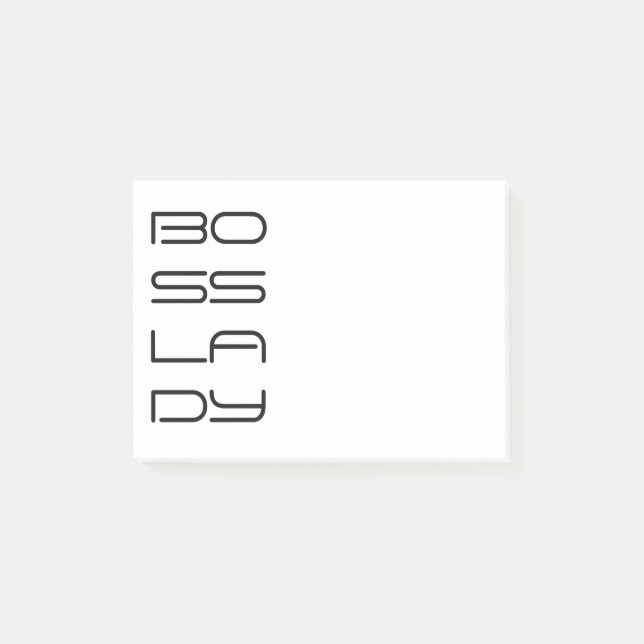 Boss Lady Post-it Notes (Front)