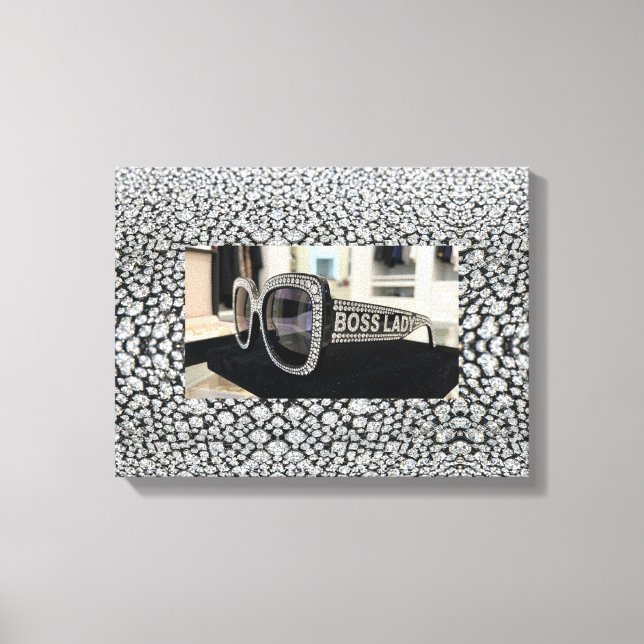 Boss Lady Stretched Canvas Print (Front)
