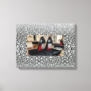 Boss Lady Stretched Canvas Print