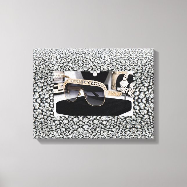 Boss Lady Stretched Canvas Print (Front)