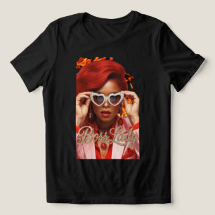 Boss Lady T-Shirt Tri-Blend Shirt