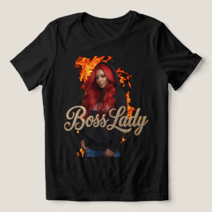 Boss Lady T-Shirt Tri-Blend Shirt