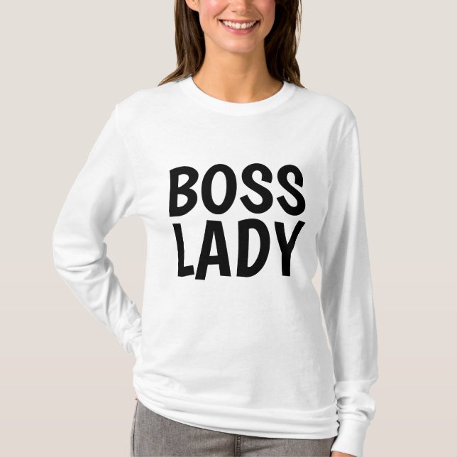 BOSS LADY T-shirts (Front)