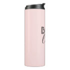 Boss Lady Thermal Tumbler | Pink & Black