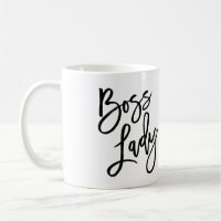 Boss Lady Trendy Lettering