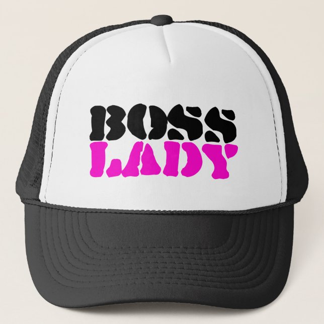 Boss Lady Trucker Hat (Front)