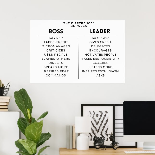 boss, leader, difference poster (Home Office)