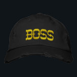 "Boss Life" Embroidered Cap<br><div class="desc">Make a statement with our stylish and comfortable "Boss Life" Embroidered Cap. This cap is perfect for anyone who wants to show off their boss attitude and take on the world. Featuring the words "Boss Life" embroidered on the front in bold letters, this cap is a must-have for anyone who...</div>