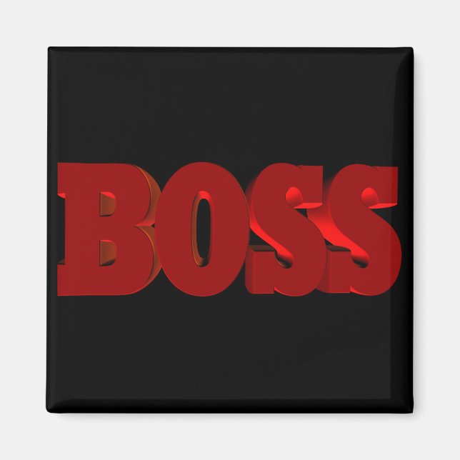 Boss Magnet (Front)