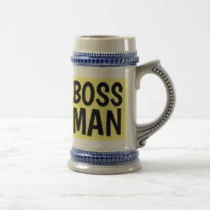 BOSS MAN BEER STEIN