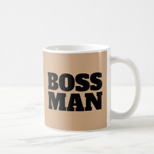 BOSS MAN COFFEE MUGS