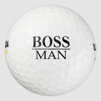 BOSS MAN GOLF BALLS