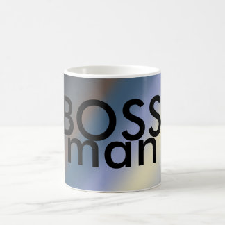 BOSS man mug silver/steal blue blends