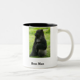Boss Man Two-Tone Coffee Mug