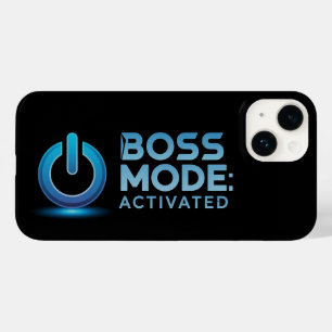 Boss Mode Activated Design: Power Up Your Style Case-Mate iPhone 14 Case