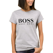 Boss Mode Graphic - Bold Black Design