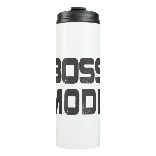 Boss Mode Thermal Tumbler (Front)