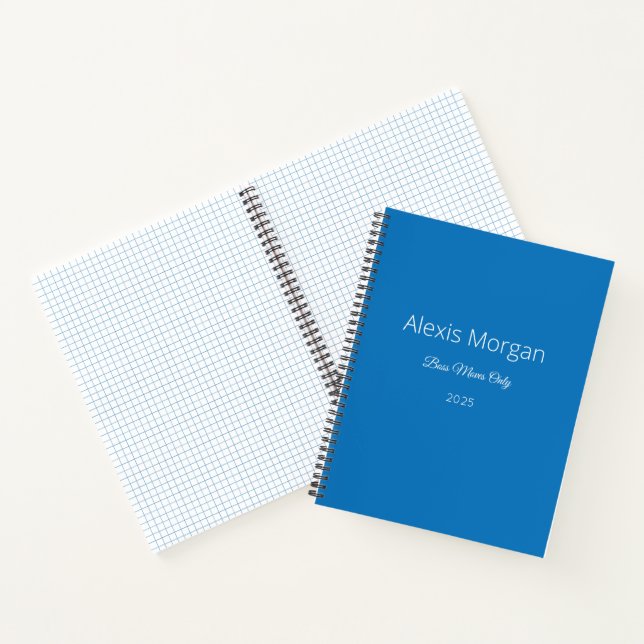 Boss Moves Daily Planner  Notebook (Inside)