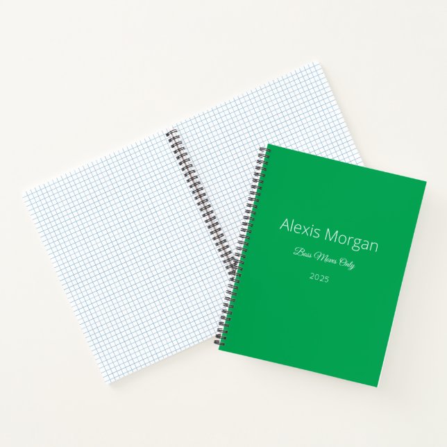 Boss Moves Daily Planner  Notebook (Inside)