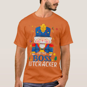 Boss Nutcracker Matching Family Group Christmas Pa T-Shirt