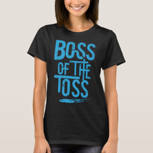 Boss Of The Toss Cornhole Shirt Funny Cornhole