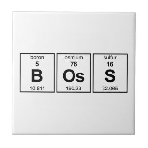 BOsS Periodic Table Tile