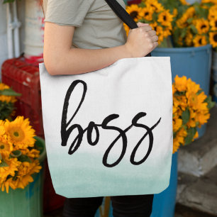Boss   Sea Watercolor Tote Bag