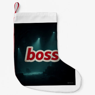 BOSS SMALL CHRISTMAS STOCKING