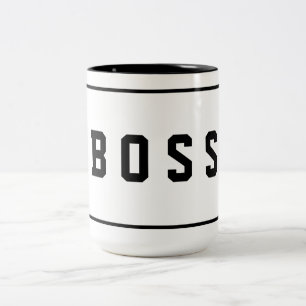 Boss  Two-Tone coffee mug