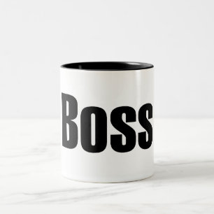 Boss Two-Tone Coffee Mug