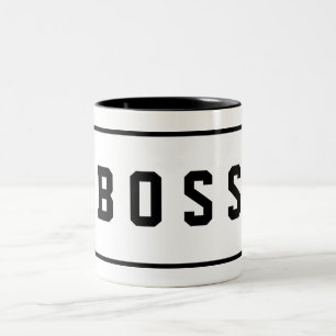 Boss  Two-Tone coffee mug