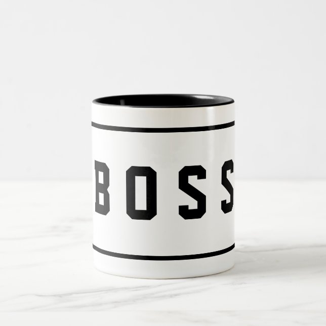 Boss  Two-Tone coffee mug (Center)