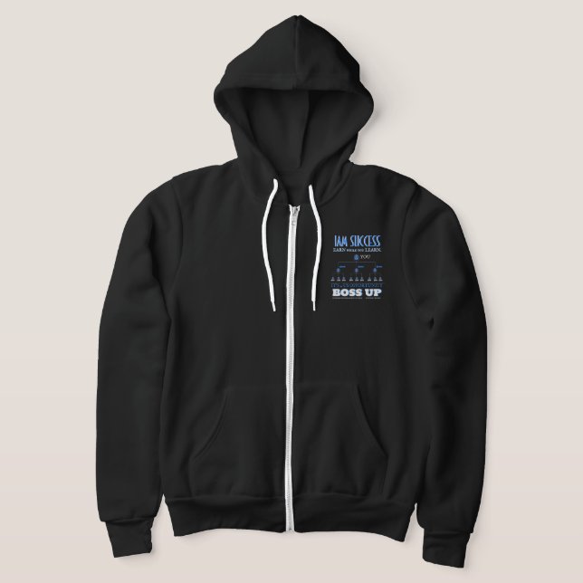 BOSS UP T-Shirt Hoodie (Laydown)