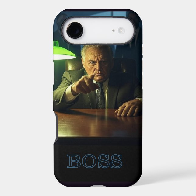 Boss w text Apple iPhone 17 Air Tough case (Back)