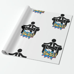 Boss Wrapping Paper