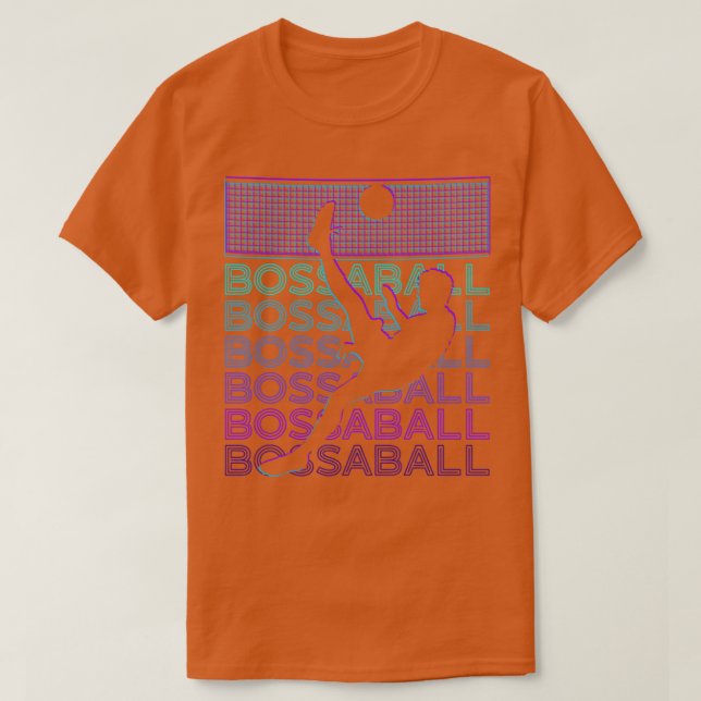Bossaball Retro Gift T-Shirt (Design Front)